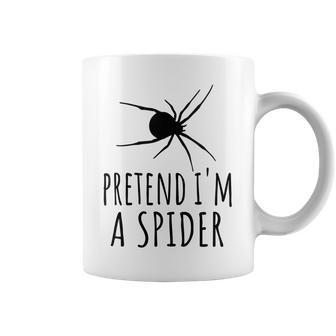 Pretend Im A Spider - Cute Spooky Funny Insect Bug Scary Coffee Mug | Mazezy