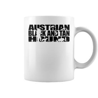 Proud Austrian Black And Tan Hound Hunting Hound Dog Coffee Mug | Mazezy