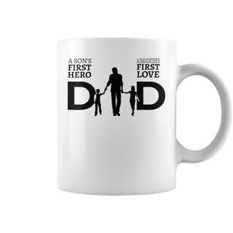 Proud Dad Of Twins Best Fathers Day Gift From Son Coffee Mug | Mazezy