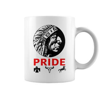Proud Indigenous Native American Indian Chief Tribal Pride Coffee Mug | Mazezy