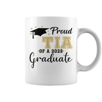 Proud Tia Of A 2023 Graduate Class 2023 Senior 23 Coffee Mug | Mazezy