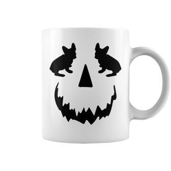Pumpkin French Bulldogn Halloween Frenchie Coffee Mug - Seseable