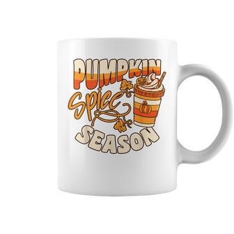 Pumpkin Spice Season Latte Coffee Fall Autumn Coffee Mug | Mazezy