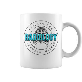 Radiology Finding Answer Within Skeleton Rad Tech Xray Coffee Mug | Mazezy