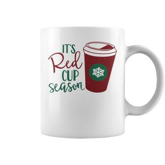 Red Cup Season Coffee Christmas Peppermint Mocha Coffee Mug | Mazezy
