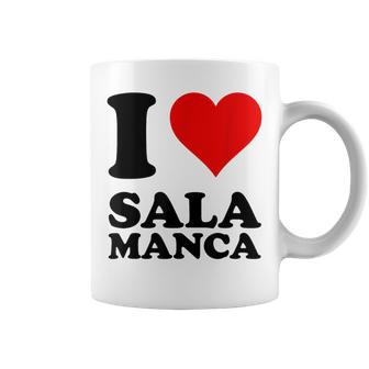 Red Heart I Love Salamanca Coffee Mug | Mazezy