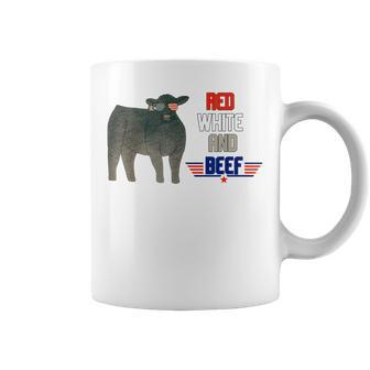 Red White And Beef Coffee Mug - Seseable