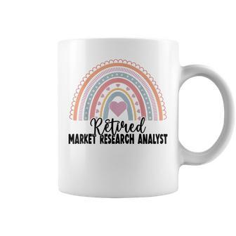 Retired Market Research Analyst Coffee Mug | Mazezy