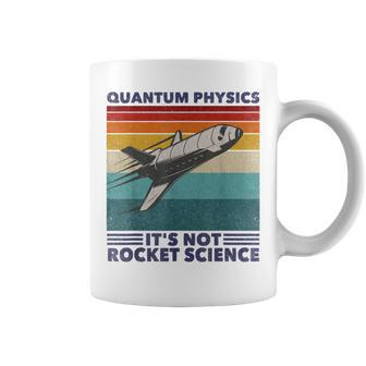 Retro Aerospace Rocket Science Quantum Physics Coffee Mug | Mazezy