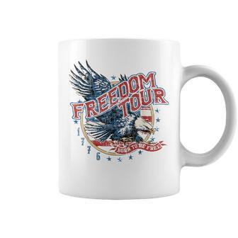 Retro America Eagle 4Th Of July Patriotic American Men Women Coffee Mug | Mazezy DE