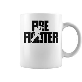 Retro Classic Fireman Gift Idea Proud Firefighter Pride Coffee Mug | Mazezy