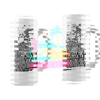 Retro I Support Day Drinking Summer Vibes Beer Day Beach Coffee Mug | Seseable CA