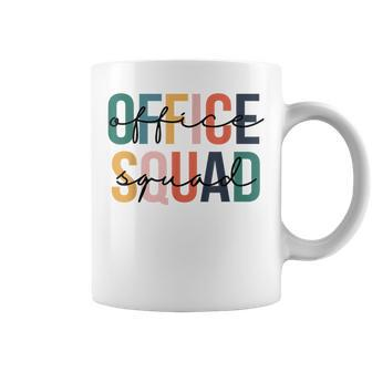 Retro Office Squad Back To School Teachers Students Coffee Mug - Seseable