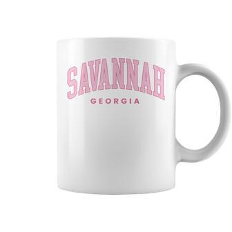 Retro Savannah Georgia Vintage Preppy Throwback Girls Kid Coffee Mug | Mazezy AU