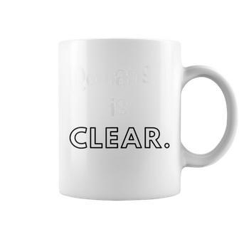 Romans 1 Is Clear Coffee Mug | Mazezy