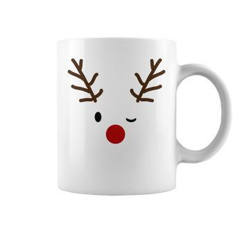 Rudolph The Red Nose Reindeer Holiday Coffee Mug - Thegiftio UK