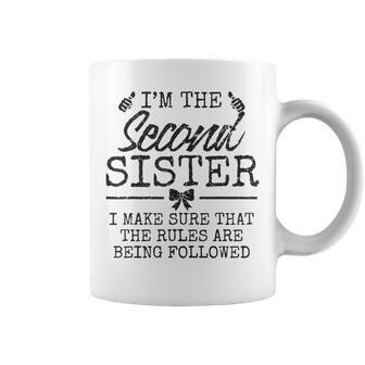 Rules Are Followed The Second Of 4 Sisters 5 Sisters Sibling Coffee Mug | Mazezy CA