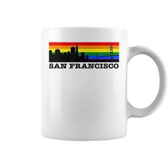 San Francisco Gay Pride Parade Gay Flag Unisex Coffee Mug | Mazezy