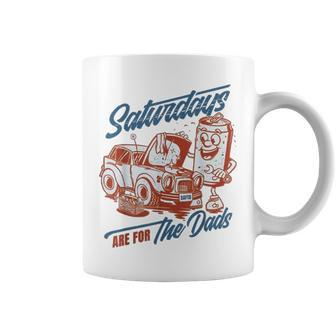 Saturdays Are For The Dads Car Guy Coffee Mug - Thegiftio UK