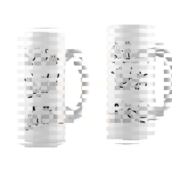 Scary Boo Cute Ghost Cat Kitty Vintage Halloween Costume Coffee Mug