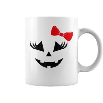 Scary Spooky Jack O Lantern Face Pumpkin Halloween Coffee Mug | Mazezy AU
