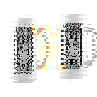 Schools Out For Summer Cute Smile Face Last-Day Of School Coffee Mug | Mazezy