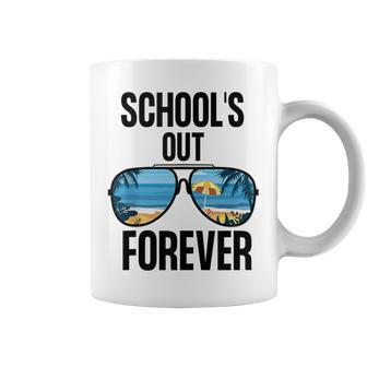 Schools Out Forever Graduation Last Day Of School Coffee Mug | Mazezy
