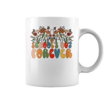 Schools Out Forever Last Day Of School Floral Teacher Coffee Mug | Mazezy