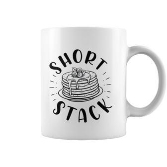 Short Stack Pancake Maker Dad Son Matching Fathers Day Coffee Mug | Mazezy