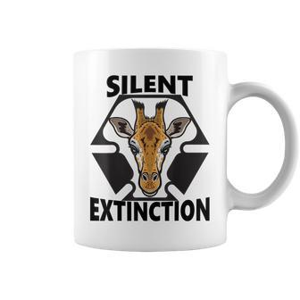 Silent Extinction Giraffe Animals Love Gift Apparel Animals Funny Gifts Coffee Mug | Mazezy