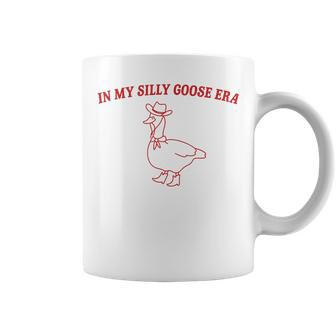 In My Silly Goose Era Duck Saying Goose Meme Coffee Mug - Monsterry AU