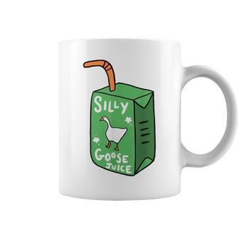 Silly Goose Juice Funny Goose Meme Bird Lover Coffee Mug | Mazezy
