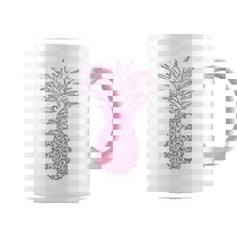 Simple Cute Pink Magenta Pineapple Coffee Mug - Thegiftio