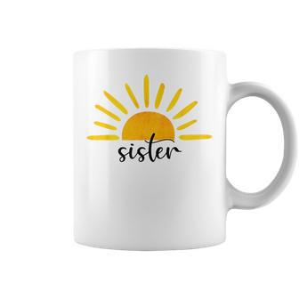 Sister Of The Birthday First Trip Around The Sun Birthday Gifts For Sister Funny Gifts Coffee Mug | Mazezy