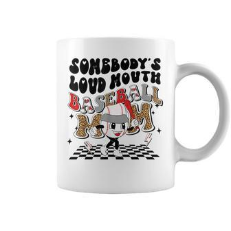 Somebodys Loud Mouth Baseball Mom Mama Momma Gifts For Mom Funny Gifts Coffee Mug | Mazezy DE