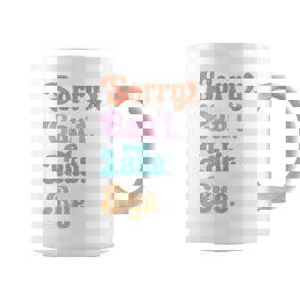 Sorry Cant Lake Bye Funny Retro Lake Lovers Coffee Mug | Mazezy