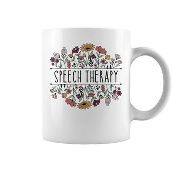 Speech Therapy Speech Language Pathologist Therapist Coffee Mug - Monsterry CA