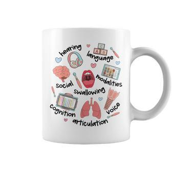 Speech Therapy Therapist Slp Speech Language Pathologist Coffee Mug | Mazezy
