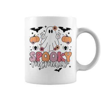 Spooky Memaw Grandmother Halloween Memaw Grandma Coffee Mug | Mazezy