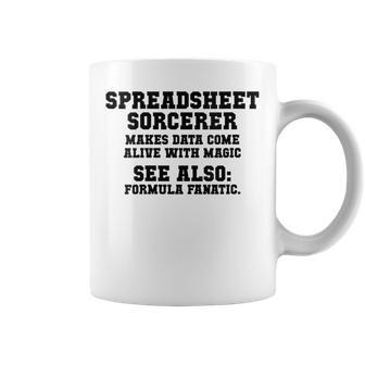 Spreadsheet Sorcerer Makes Data Come Alive With Magic Coffee Mug | Mazezy