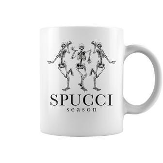 Spucci Season Spooky Season Skeleton Halloween Coffee Mug | Mazezy UK
