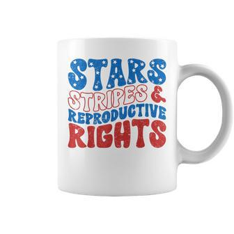 Stars Stripes And Reproductive Rights 4Th Of July Womens Coffee Mug | Mazezy