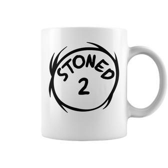 Stoned 2 420 Weed Stoner Matching Couple Group Coffee Mug | Mazezy