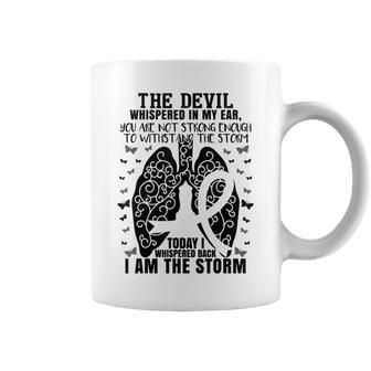 I Am The Storm Lung Cancer Awareness Coffee Mug - Thegiftio UK