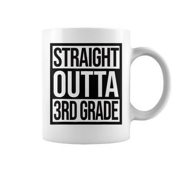 Straight Outta 3Rd Grade Goodbye 3 Grade Last Day Of School Coffee Mug - Seseable