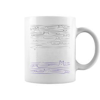 Subtle Asexual Pride Flag For Cat Lovers - Asexuality Ace Coffee Mug | Mazezy