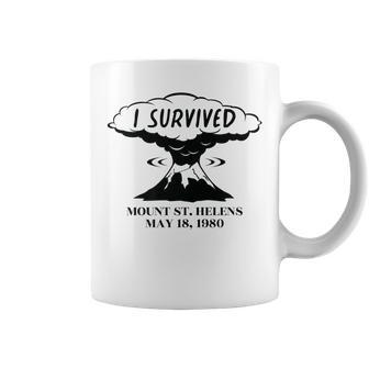 I Survived Mount Saint Helens Coffee Mug | Mazezy