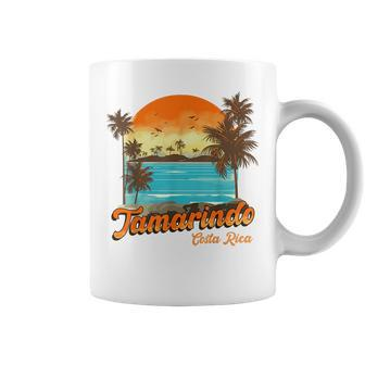Tamarindo Costa Rica Beach Summer Vacation Sunset Palm Trees Costa Rica Funny Gifts Coffee Mug | Mazezy