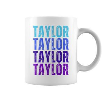 Taylor Personalized Name I Love Taylor Coffee Mug - Monsterry AU
