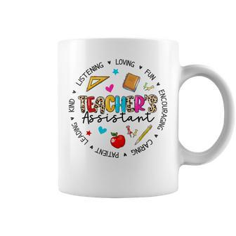 Teacher Assistant Appreciation Back To School For Coffee Mug - Monsterry AU